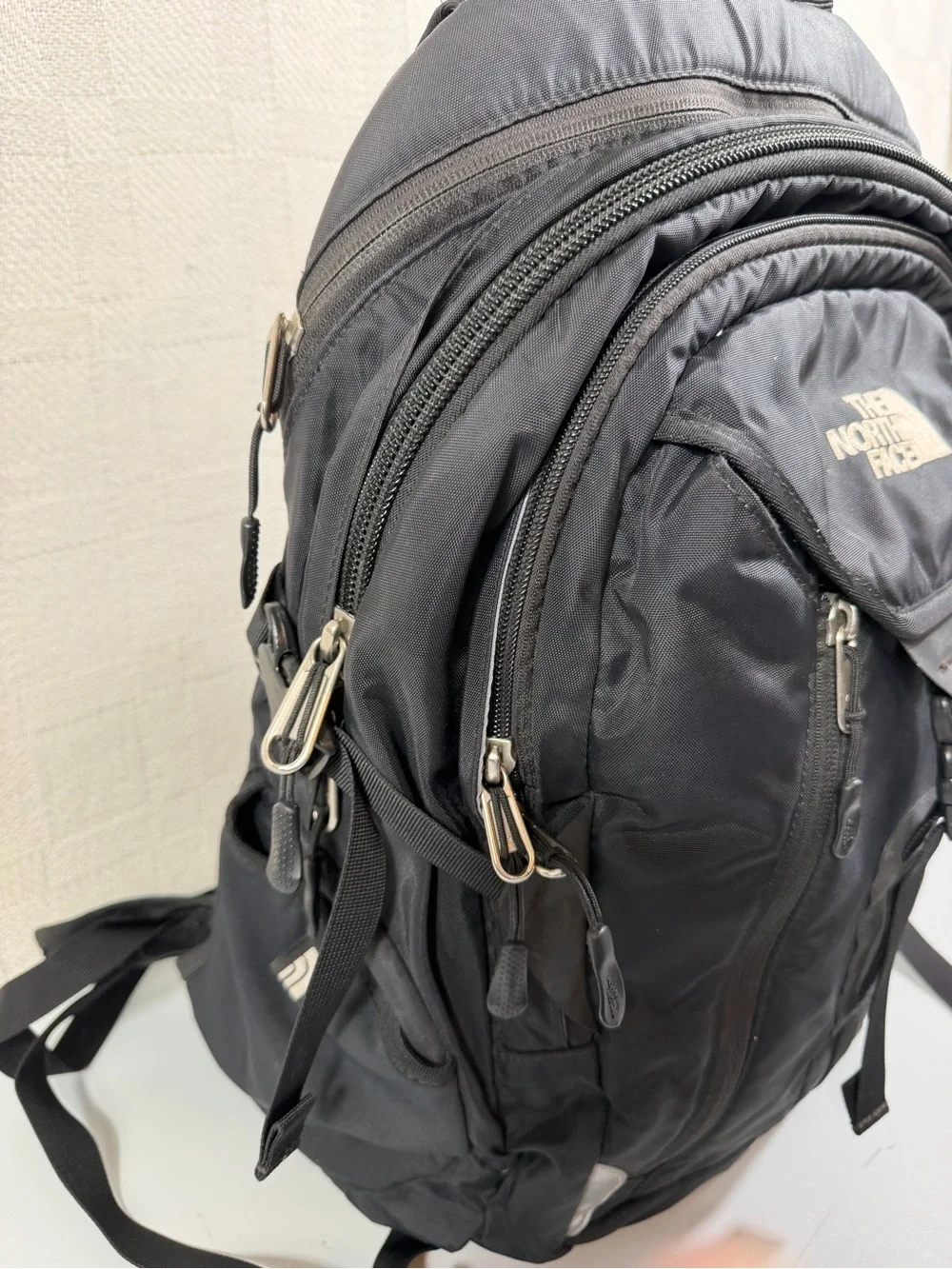 Vtg The North Face Black Men's Backpack - Surge